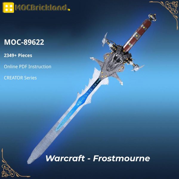 MOCBRICKLAND MOC 89622 Warcraft Frostmourne 2