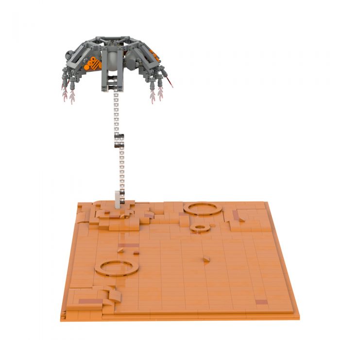 SPACE MOC-89624 Perseverance Mars Surface MOCBRICKLAND