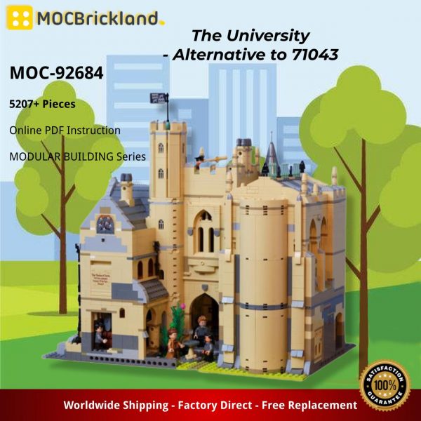 MOCBRICKLAND MOC 92684 The University Alternative to 71043 1