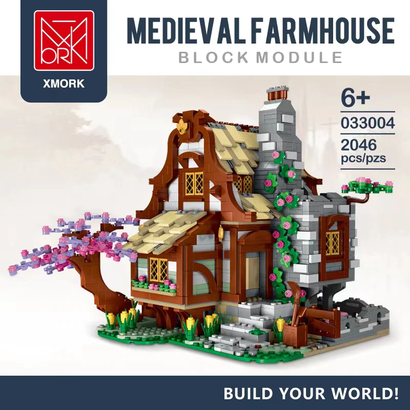 MODULAR BUILDING Mork 033004 Medieval Series Farmhouse