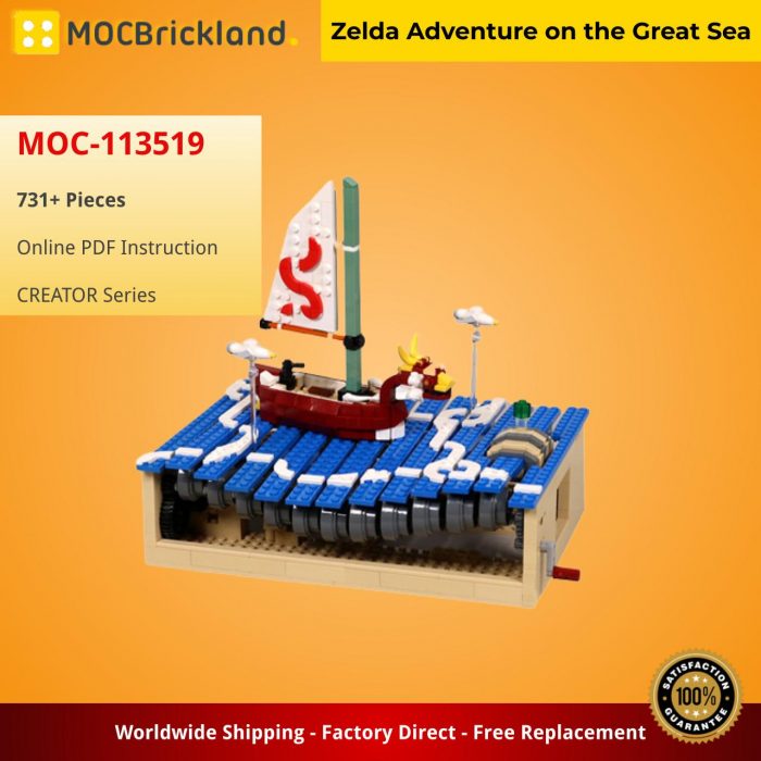 Creator MOC-113519 Zelda Adventure on the Great Sea MOCBRICKLAND