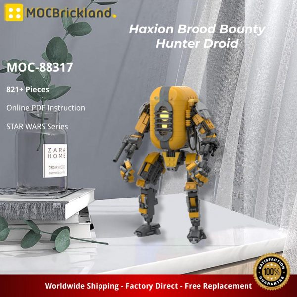 MOCBRICKLAND MOC 88317 Haxion Brood Bounty Hunter Droid 2