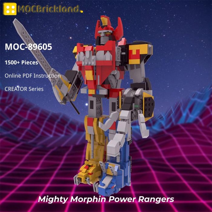 Creator MOC-89605 Mighty Morphin Power Rangers MOCBRICKLAND