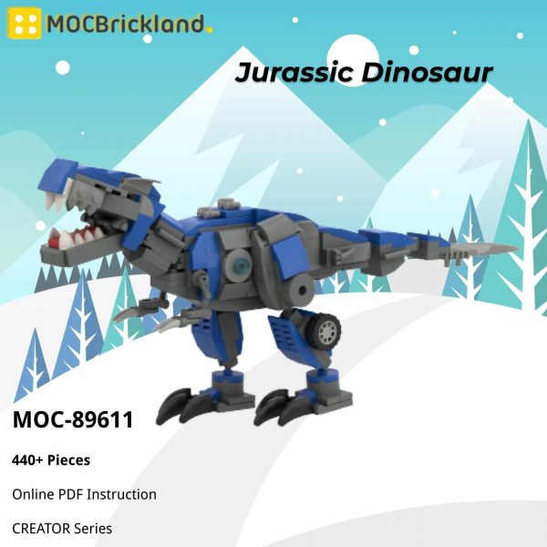MOCBRICKLAND MOC 89611 Jurassic Dinosaur 2