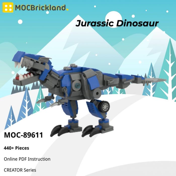 Creator MOC-89611 Jurassic Dinosaur MOCBRICKLAND