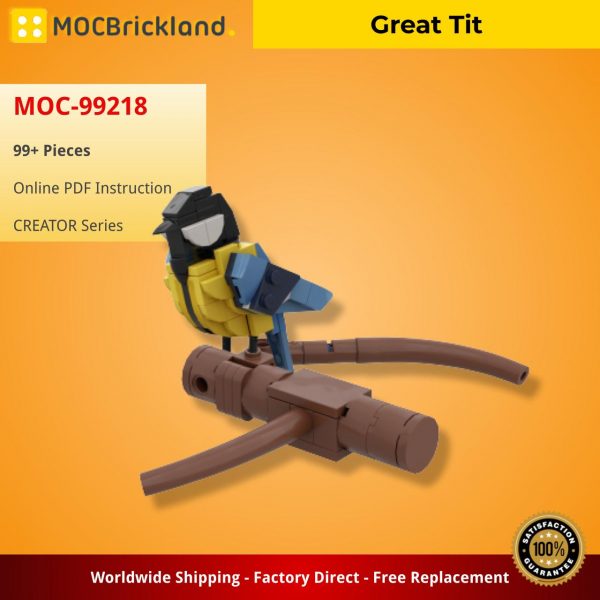 MOCBRICKLAND MOC 99218 Great Tit 2