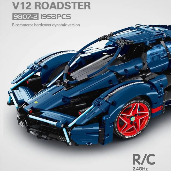 IM.Master 9807 2 Remote Control V12 Roadster Sports Car 1