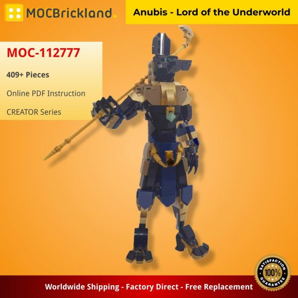 MOCBRICKLAND MOC 112777 Anubis Lord of the Underworld