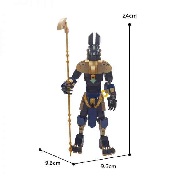 MOCBRICKLAND MOC 112777 Anubis Lord of the Underworld 7