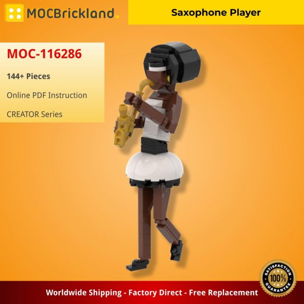 MOCBRICKLAND MOC 116286 Saxophone Player