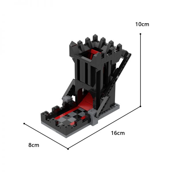 MOCBRICKLAND MOC 116767 Self Loading Dice Tower v2 Dungeons and Dragons 4