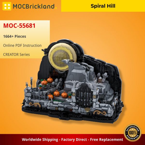 MOCBRICKLAND MOC 55681 Spiral Hill 2