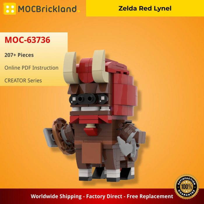 Creator MOC-63736 Zelda Red Lynel MOCBRICKLAND