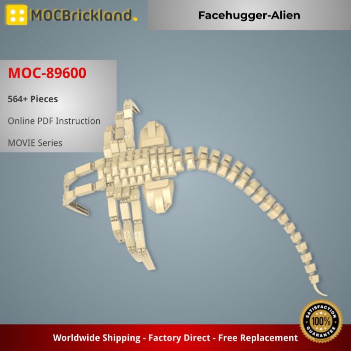 Movie MOC-89600 Facehugger-Alien