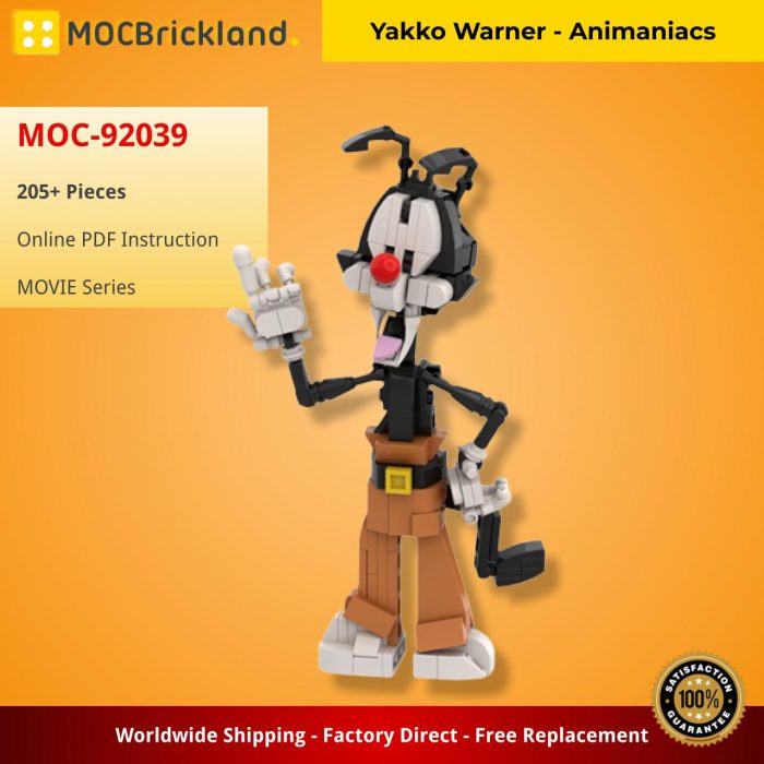 Movie MOC-92039 Yakko Warner – Animaniacs MOCBRICKLAND