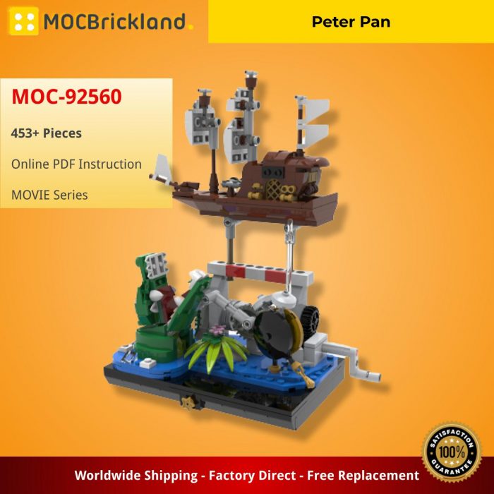 Movie MOC-92560 Peter Pan MOCBRICKLAND