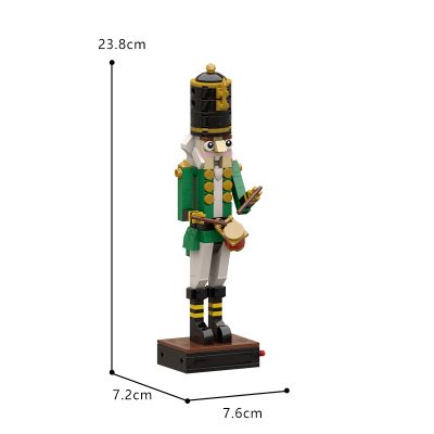 Creator MOC 89587 The Nutcracker and the Mouse King Waist Drum Soldier MOCBRICKLAND 7