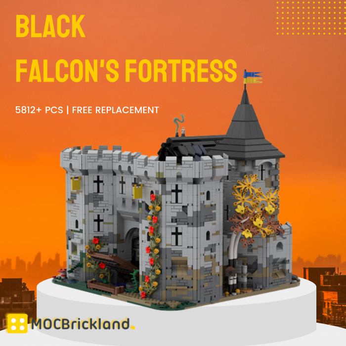 Modular Building MOC-113094 Black Falcon's Fortress MOCBRICKLAND