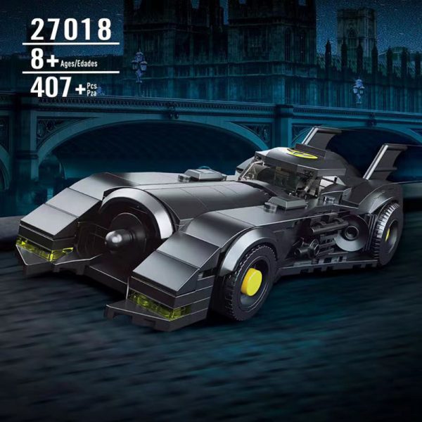 Movie Mould King 27018 Static Version Bat Sports Car 1