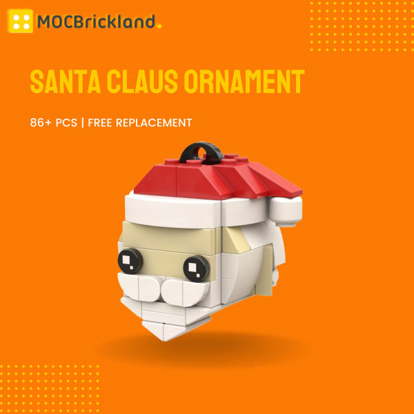 Creator MOC 58120 Santa Claus Ornament MOCBRICKLAND