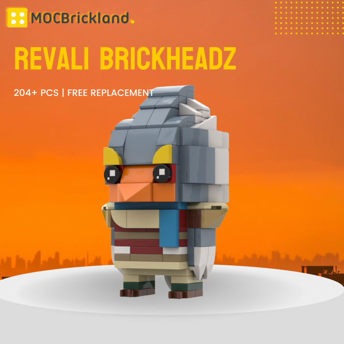 Creator MOC-63884 Revali The Legend of Zelda: Breath of the Wild Brickheadz MOCBRICKLAND
