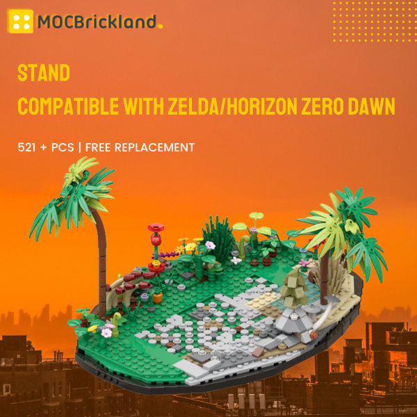 Creator MOC 89583 Stand Compatible With ZeldaHorizon Zero Dawn MOCBRICKLAND