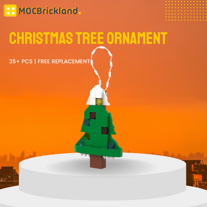 Creator MOC-89587 Christmas Tree Ornament MOCBRICKLAND