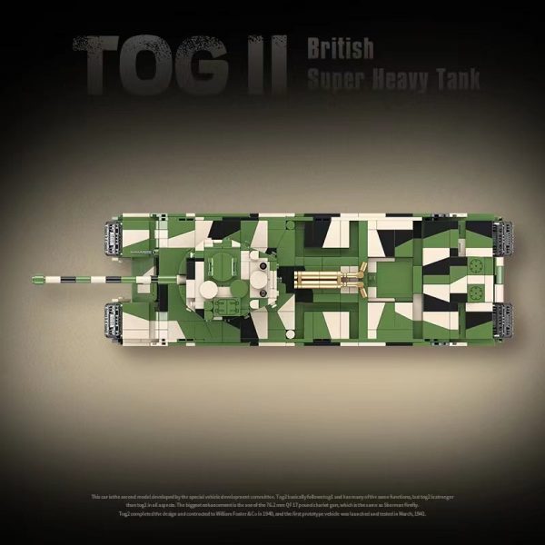 Military Quan Guan 100241 TOG II British Super Heavy Tank 2