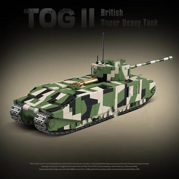 Military Quan Guan 100241 TOG II British Super Heavy Tank 3
