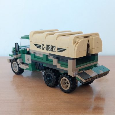 Military WOMA C0892 Static Version Soldier Truck 5