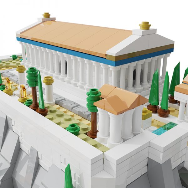 Modular Building MOC 117805 Acropolis of Athens MOCBRICKLAND 8