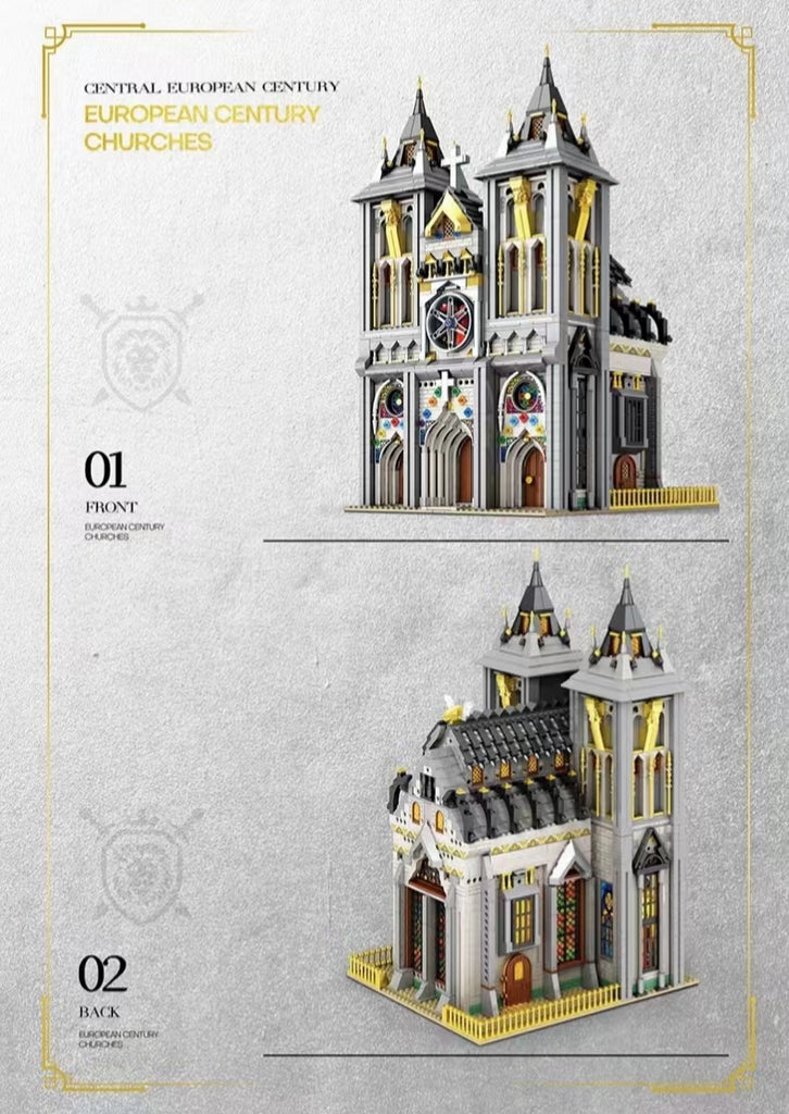 Modular Building Reobrix 66027 Medieval Church