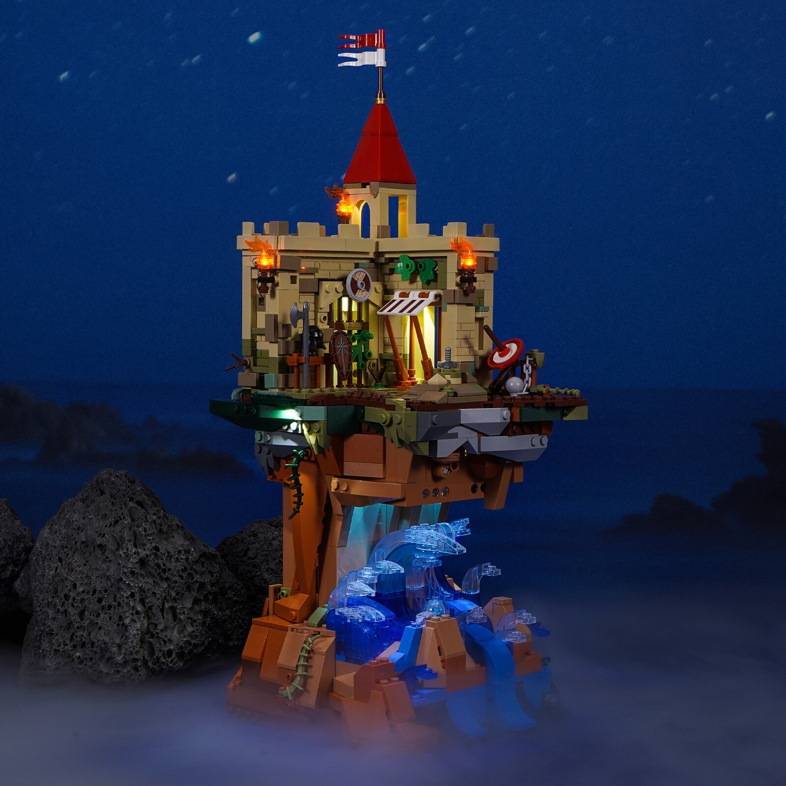 Modular Buildings FUNWHOLE FH9005 Cliff Castle Medieval