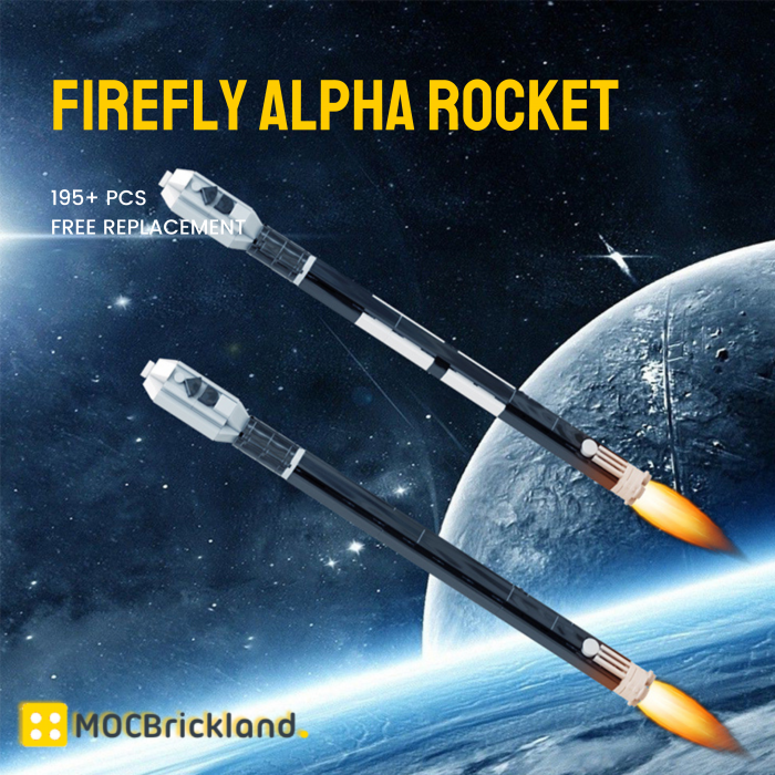 Space MOC-122853 Firefly Alpha Rocket MOCBRICKLAND