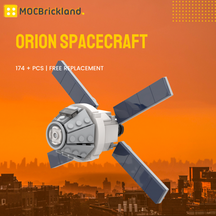 Space MOC-68965 Orion Spacecraft 1:110 scale MOCBRICKLAND