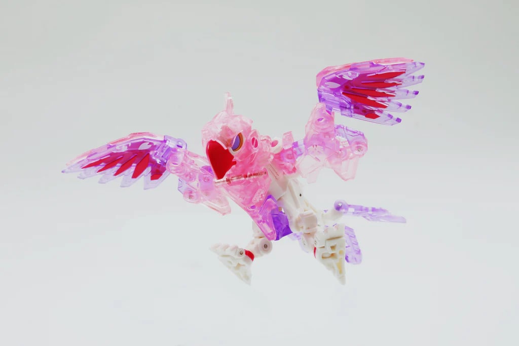 Creator 52TOYS BB-10BL Beast Pink Parrots Blossom