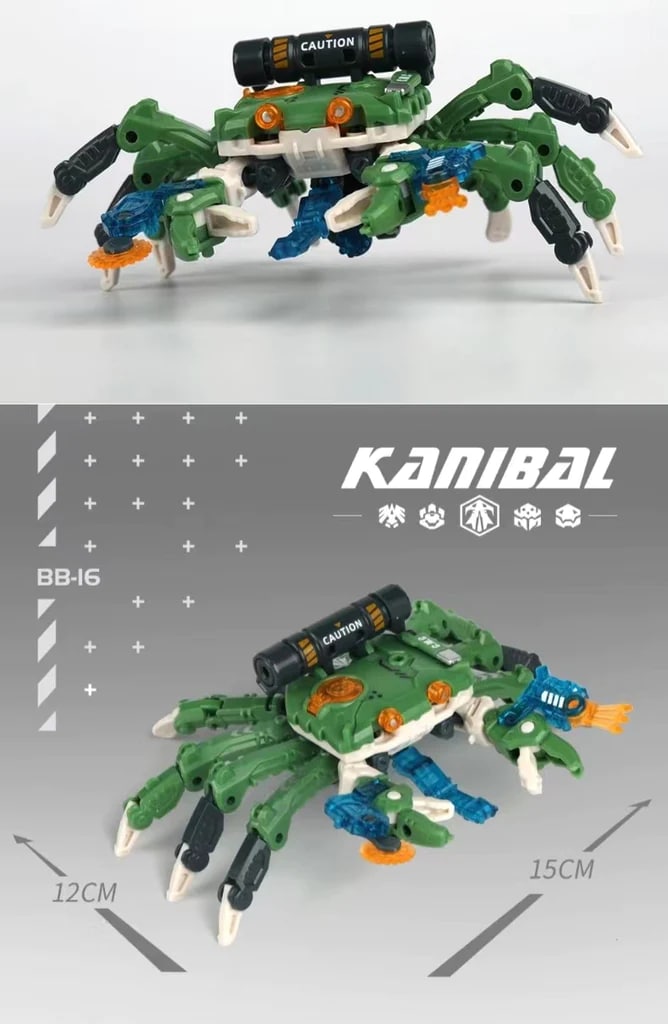 Creator 52TOYS BB-16 KANIBAL Iron Crab