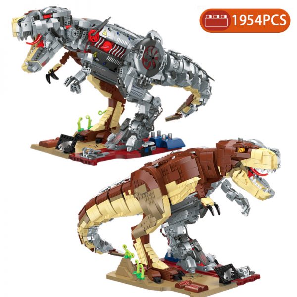Creator ZHEGAO LN4100 Semi Mechanical Tyrannosaurus Rex 3