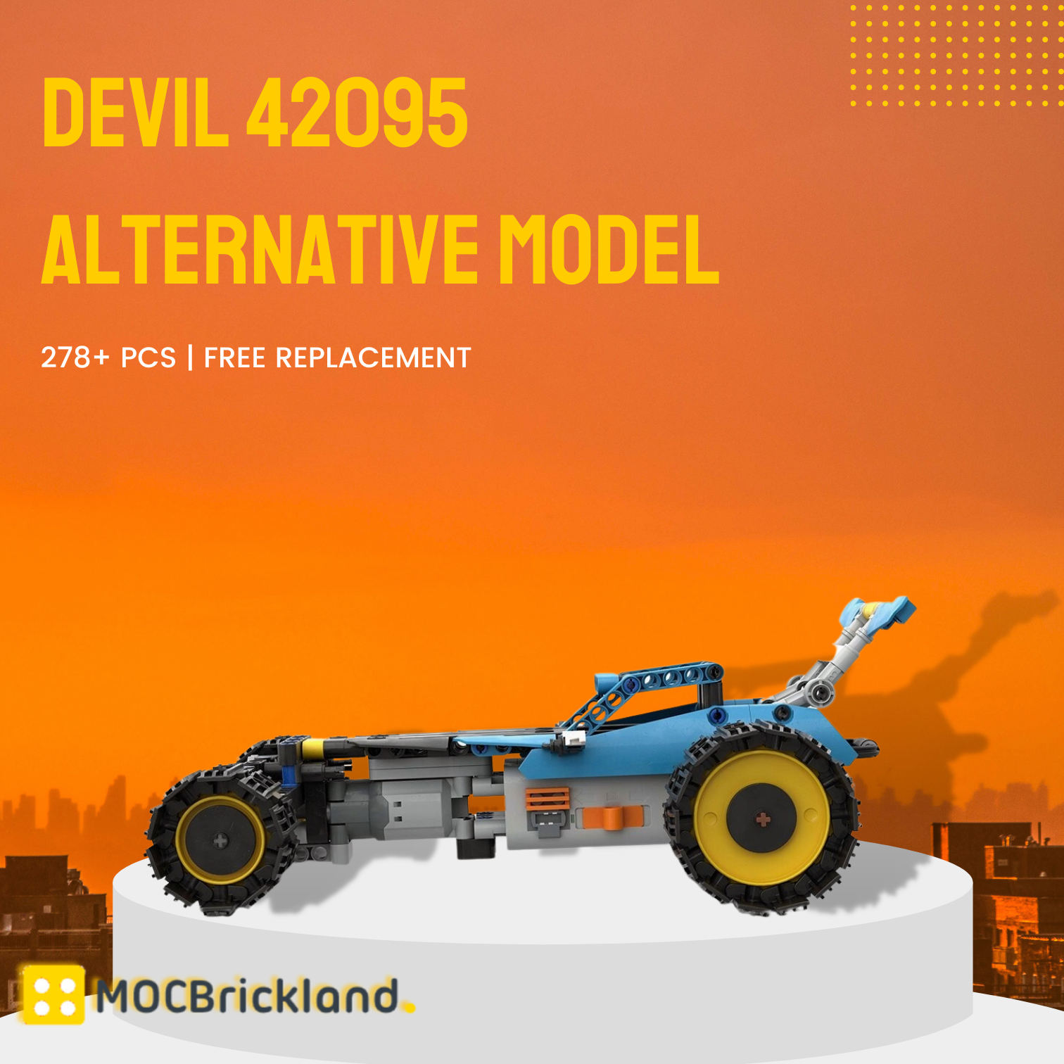 Technic MOC-102351 Devil 42095 Alternative Model MOCBRICKLAND