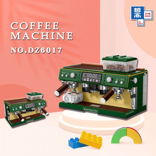 Double Coffee Machine ZHEGAO DZ6017 3