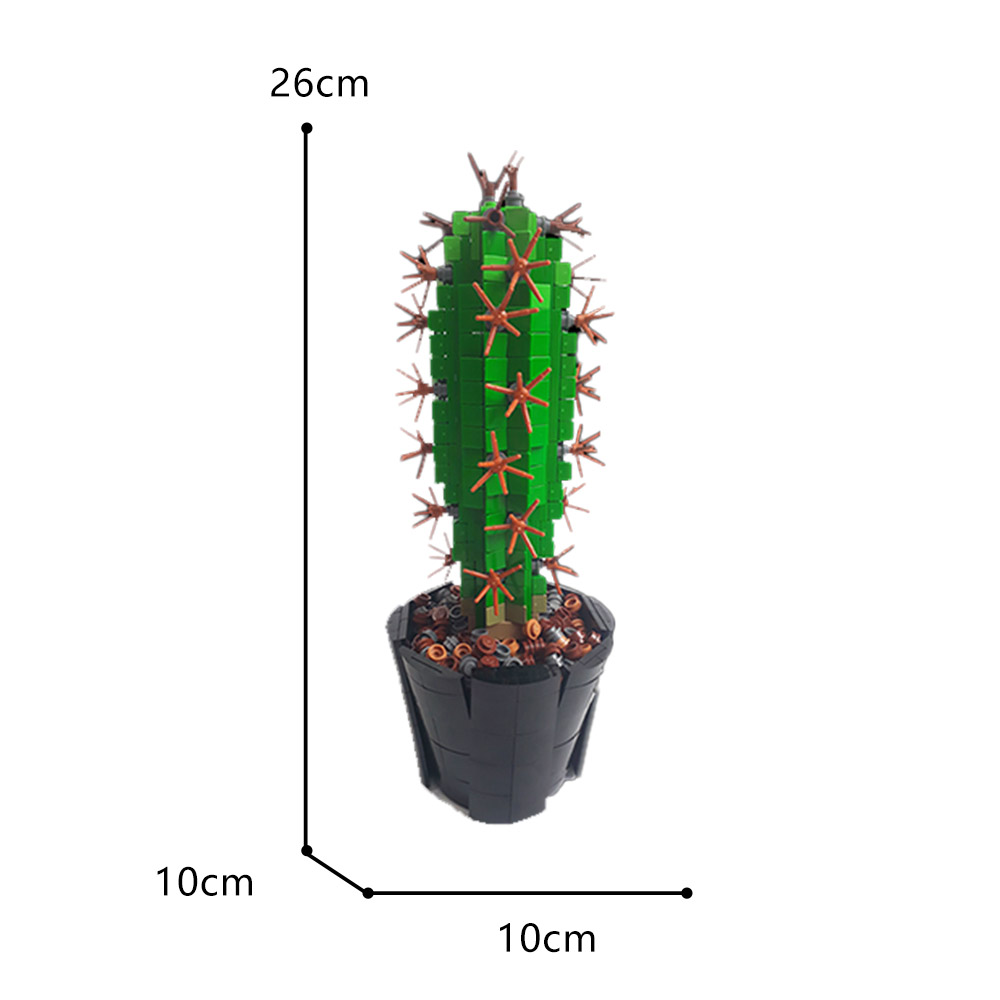 Creator MOC-118883 Mini Saguaro Cactus (Carnegiea Gigantea) MOCBRICKLAND