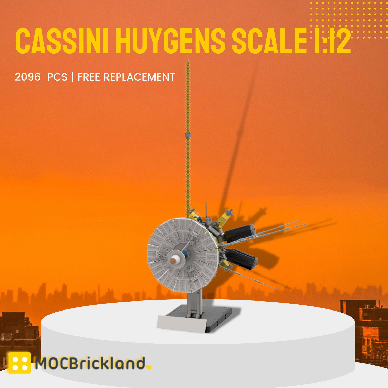 Space MOC-68234 Cassini Huygens Scale 1:12 MOCBRICKLAND