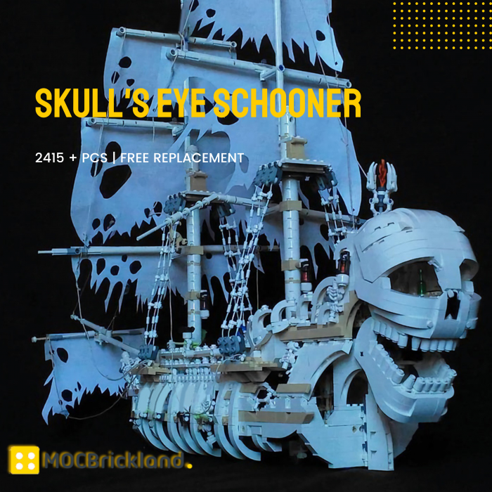 Creator MOC-110420 The Terrifying Charon’s Chest – Skull’s Eye Schooner MOCBRICKLAND