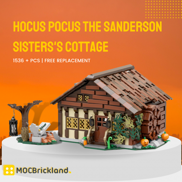MOCBRICKLAND MOC 89581 Hocus Pocus The Sanderson Sisterss Cottage