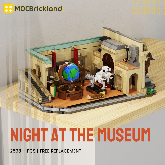 Movie MOC-89582 Night at the Museum MOCBRICKLAND
