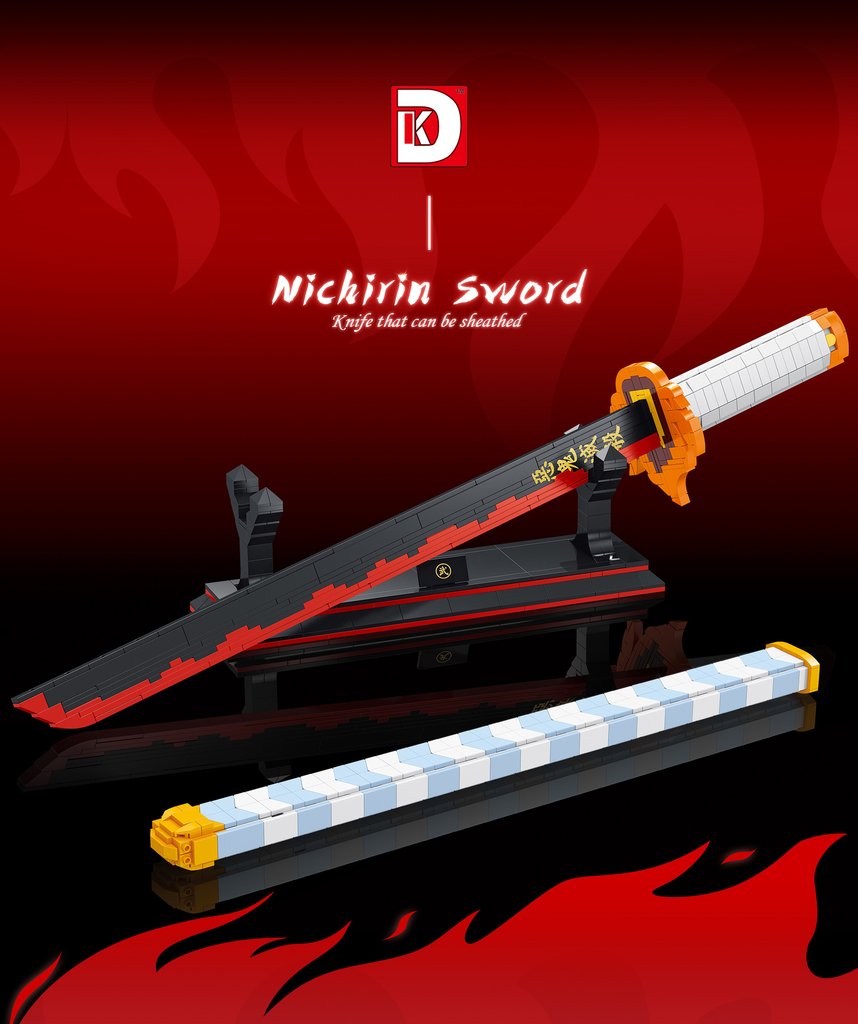 DK 1503 Demon Slayer Sword: Kimetsu no Yaiba Nichirin Sword