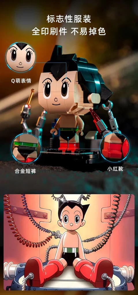 Movie PANTASY 86204 Mini Iron Arm Astro Boy