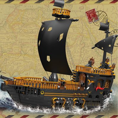 Pirates Seagull Ship MOULD KING 13083 3