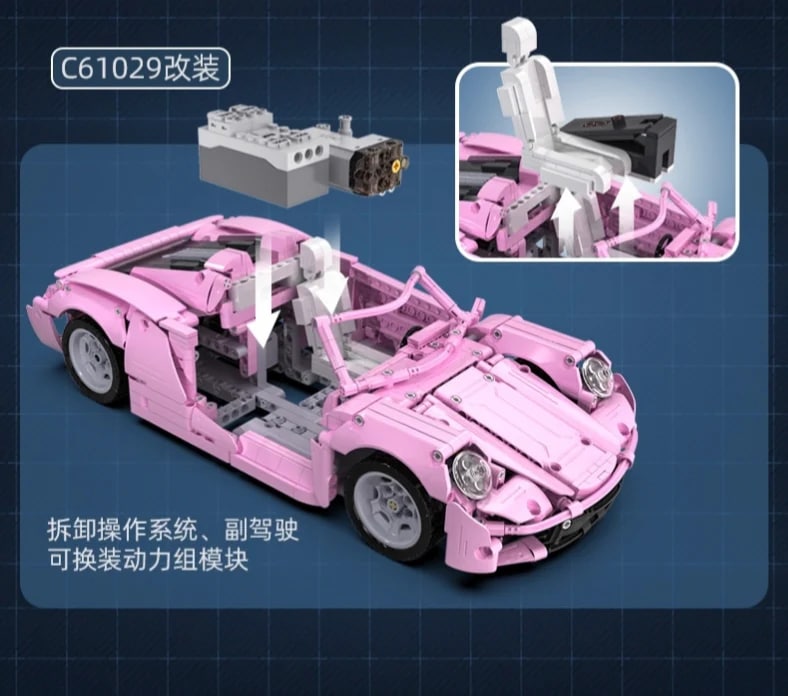 Technic CADA C61029 Pink Holiday