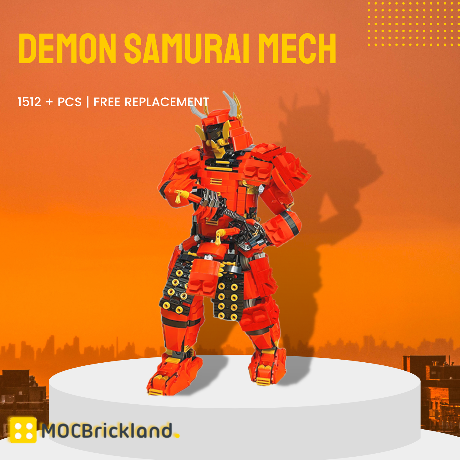 Demon Samurai Mech MOC 124601 5